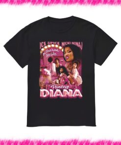 Ice Spice Nicki Minaj Princess Diana Unisex Shirt