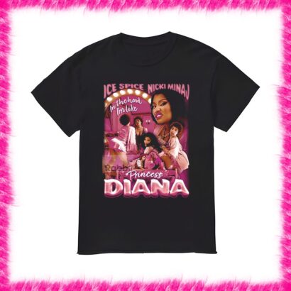 Ice Spice Nicki Minaj Princess Diana Unisex Shirt