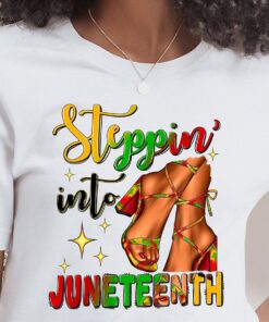 Stepping Into Juneteenth Shirt, 1865 Juneteenth Shirt, Juneteenth Shirt, Freedom Shirt