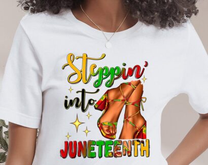 Stepping Into Juneteenth Shirt, 1865 Juneteenth Shirt, Juneteenth Shirt, Freedom Shirt