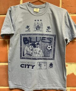 Man City fan art T-shirts