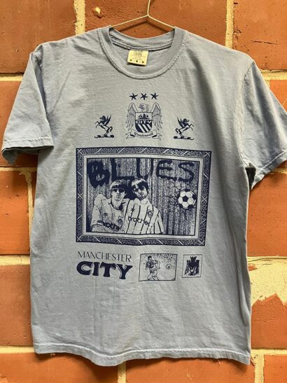 Man City fan art T-shirts