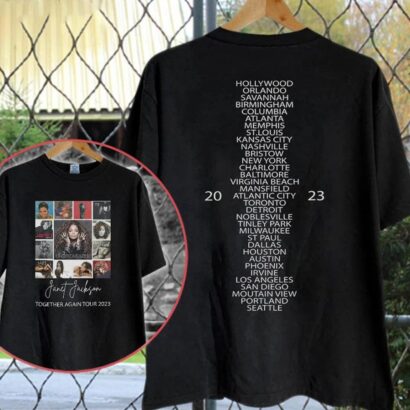 Janet Jackson Shirt, Janet Jackson Together Again Tour 2023 Shirt