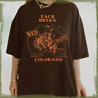 Zach Bryan Red Rocks Shirt