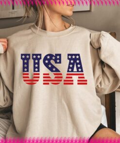 4th of July America Sweatshirt, USA Sweatshirt