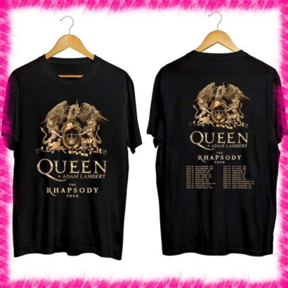 Queen The Rhapsody Tour 2023 Shirt, Queen Rock Band Shirt