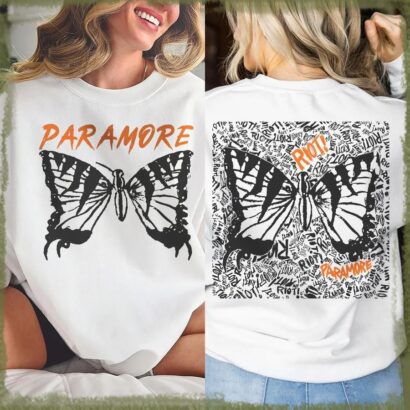 Paramore Music Shirt, 2 Side Vintage Merch Paramore American Sweatshirt