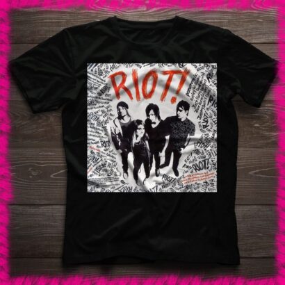 Paramore Riot Album Cover T-Shirt, Paramore Shirt