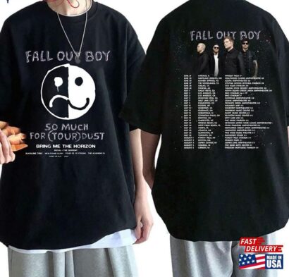 Fall Out Boy 2023 Tour T-Shirt So Much Stardust Sweatshirt Band Fan Shirt Unisex