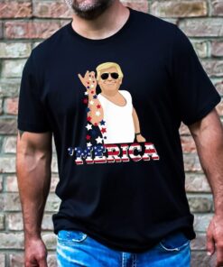 Trump 'Merica T-shirt, Trump Bae Funny 4th of July Shirt, Trump Salt T-shirt