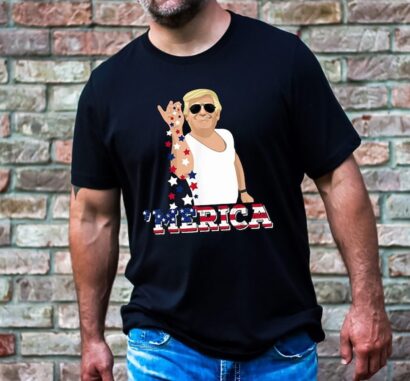 Trump 'Merica T-shirt, Trump Bae Funny 4th of July Shirt, Trump Salt T-shirt