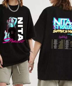 Nita Strauss Summer Storm 2023 Tour Shirt, Nita Strauss Shirt, Nita Strauss 2023 Concert Shirt