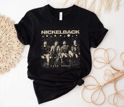 Nickleback Band T-Shirt, Nickleback Get Rollin Album 2023, Nickleback Fan Gift, Nickleback Merch