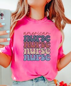 4Th Of July Shirt, Gift For Nurse, Independence Day