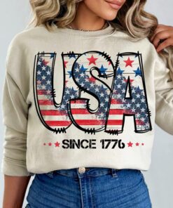 USA Since 1776 Shirt, Fourth Of July USA shirt, America Sweatshirt, Independence Day Shirt