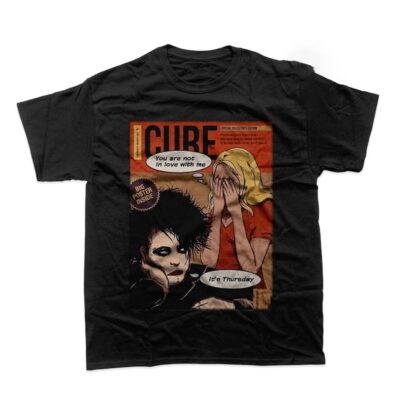 The Cure unisex T-Shirt, Wish Album Tee, Friday I'm In Love Song