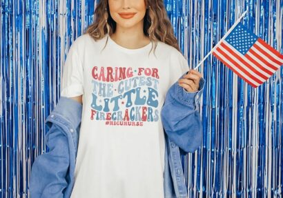 Nicu 4th of july shirt, nicu nurse shirt, American Nurse T-Shirt