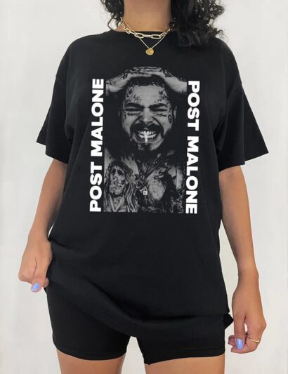 Post Malone Shirt, Posty Shirt, Rap Tee 90s, Twelve Carat Tour Shirt