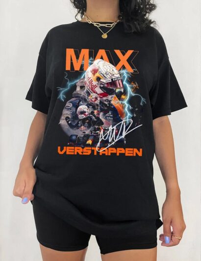 Max Verstappen Shirt, Champion Formula 1 Tee, Racing F1 Player Shirt