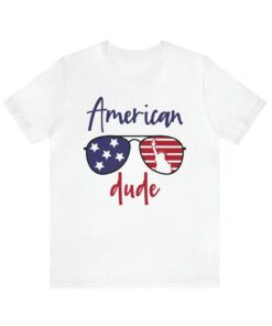 American Dude shirt, Retro America Shirt, 4th of July Shirt, Freedom Shirt