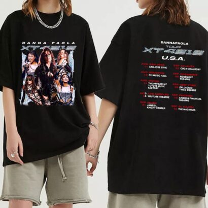 Danna Paola XT4S1S Tour USA Shirt, Danna Paola Shirt, Danna Paola 2023 Tour Shirt