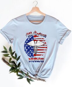 American Nurse Shirt, 4th of July Nurse Shirt