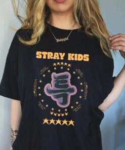 5 Star Stray Kids Shirt, Stray Kids New Album Shirt