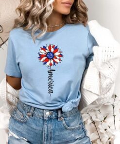 4th Of July Flag Graphic T-Shirt, Independence Shirt