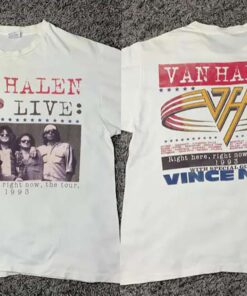Van Halen Live Right Here, Right Now The Tour 1993 Shirt, Van Sneaker Tee