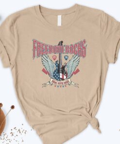 4th of July Freedom Rocks Shirt, Independence Day Shirts