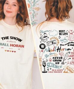 Niall Horan 2 Side Shirt, The Show Album Track List 2 Sides Sweatshirt