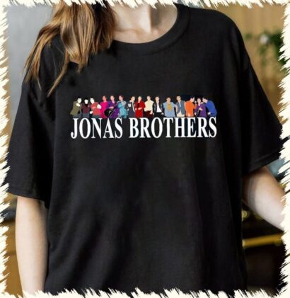 Jonas Brothers Five Albums One Night The Tour 2023 Shirt