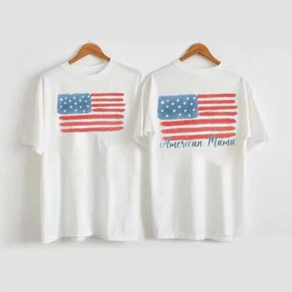 American Mama shirt, 4th of July shirt, USA shirt