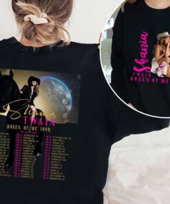 Shania Twain Queen Of Me Tour 2023 T-Shirt, Shania Twain Sweatshirt, Queen Of Me Tour Shirt