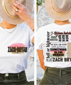 Zach Bryan Shirt, American Heartbreak Album Cover Printed Front And Back Shirt