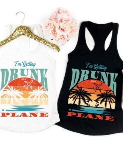 Dierks Bentley Retro Drunk on a Plane Tank To, Dierks Bentley Merch