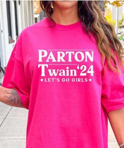 Parton Twain Tee, Shania Twain Concert Tee, Let’s Go Girls Shirt