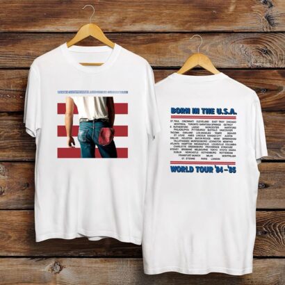 Bruce Springsteen Born in the USA World Tour '84-'85, Bruce Springsteen shirt