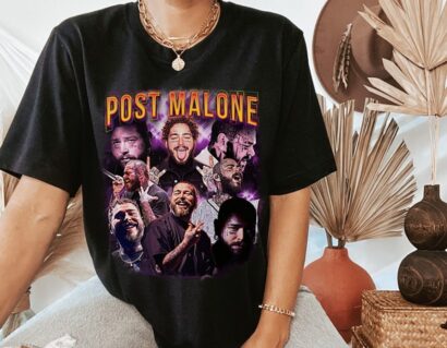 Post Malone Shirt, Vintage Post Malone Graphic Tee