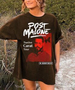 Comfor color Post Malone Twelve Carat Tour Shirt, Post Malone Shirt, Post Malone Merch