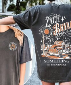 Zach Bryan TShirt, Something In The Orange Shirt, Comfort Colors shirt