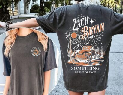 Zach Bryan TShirt, Something In The Orange Shirt, Comfort Colors shirt