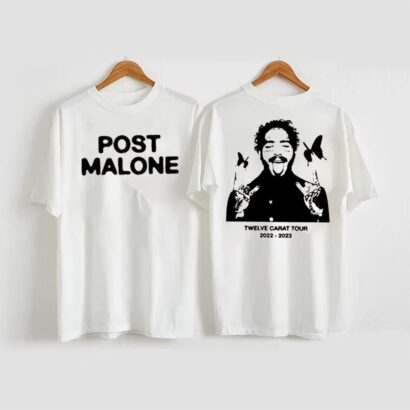 Posty Shirt, Twelve Carat Tour 2023 , Posty Europe Tour Shirt