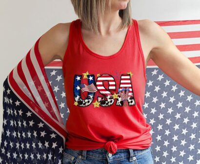 USA Flag Shirt, 4th of July Shirt, Big USA Tshirt