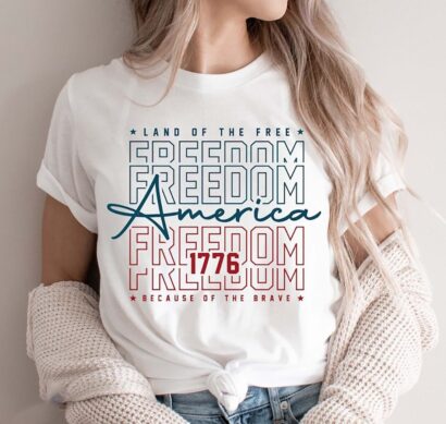 American mama shirt, 4th of July shirt