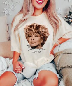 Tina Turner Shirt, Tina Turner Rip 2023 T-shirt