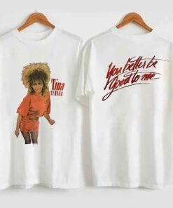 1984 Tina Turner Better Be Good To Me Concert T-Shirt, Tina Turner Concert 1984 Shirt