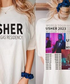 Usher My Way The Vegas Residency Tour 2023 Sweatshirt, Usher 2023 Music Tour Shirt