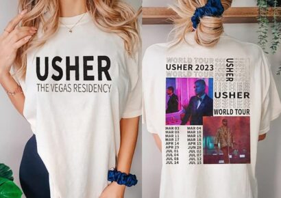 Usher My Way The Vegas Residency Tour 2023 Sweatshirt, Usher 2023 Music Tour Shirt