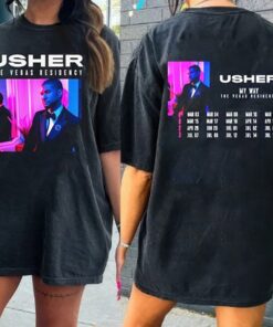 Usher My Way The Vegas Residency Tour 2023 T-Shirt,Usher Tour 2023 T-Shirt